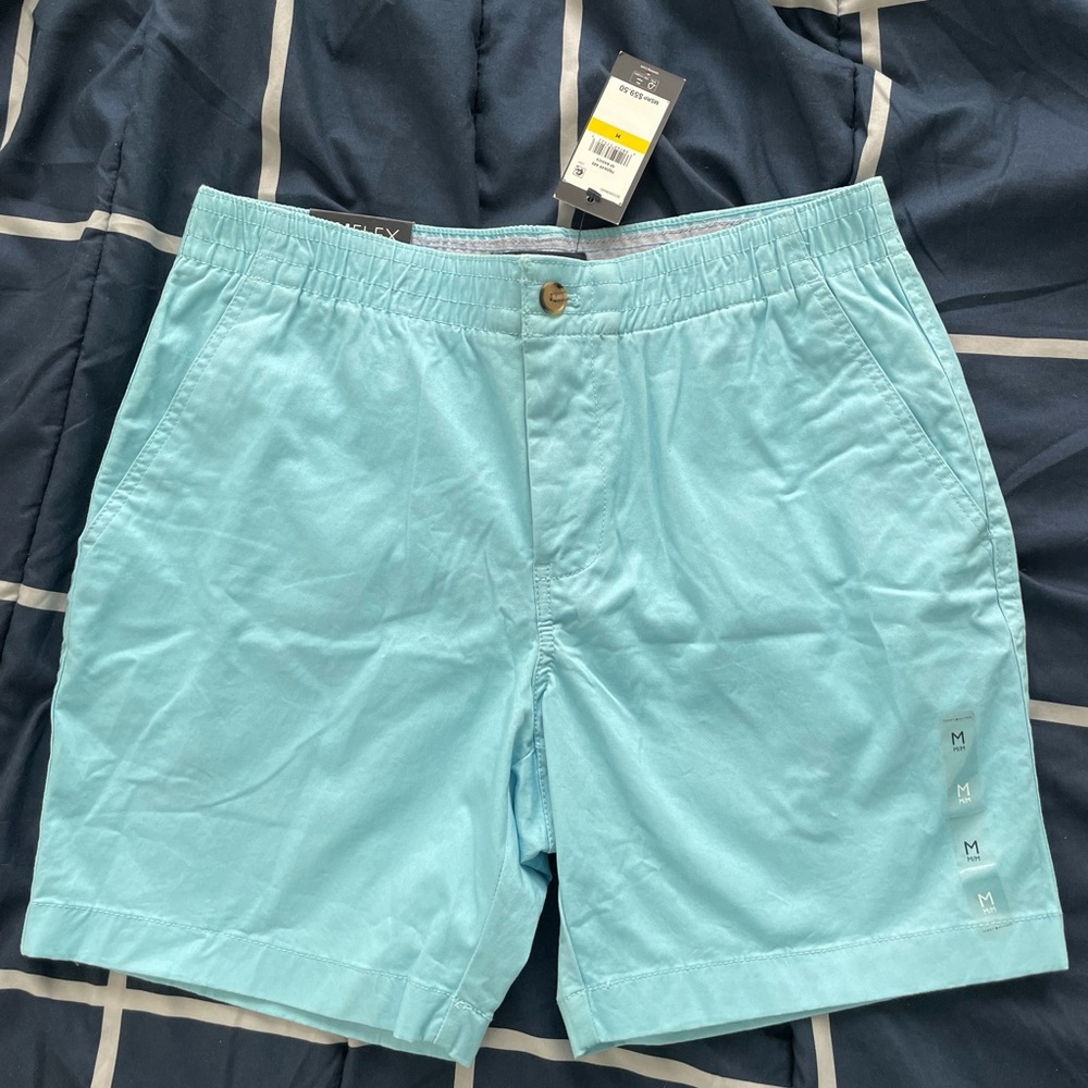 Brand New Tommy Hilfiger Light Blue 7” Inseam Shorts Size Medium